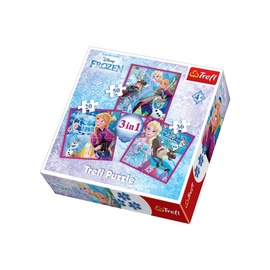 Puzle Trefl 3-In-1 Disney Frozen 34832