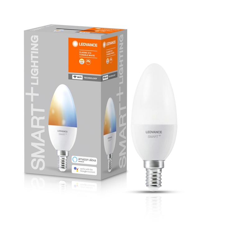 Лампочка Ledvance LED, B38, белый, E14, 5 Вт, 470 лм