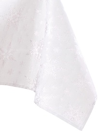 Скатерть AmeliaHome White Christmas, серебристый, 2400 мм x 1400 мм