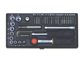 Комплект Proxxon Socket Set 23070 1/4 35pcs