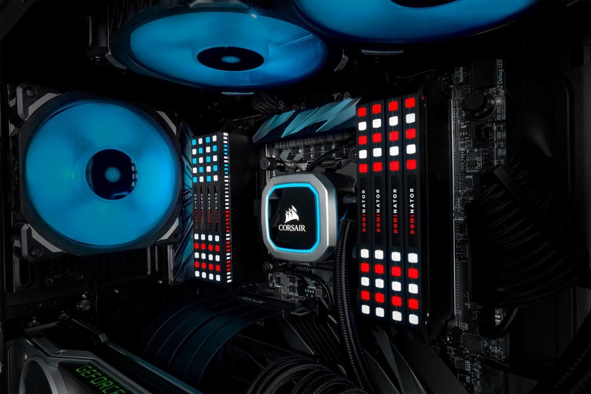 corsair dominator platinum fan