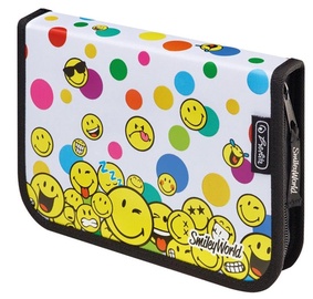 Herlitz Pencil Case 19Pcs Smiley World Rainbow Faces