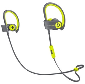 Bezvadu austiņas Beats Powerbeats2, dzeltena/pelēka