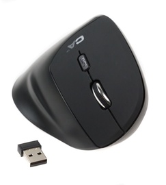 Kompiuterio pelė California Access Office Vertigo CA-1040 Black, bevielė, optinė
