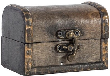 Home4you Wooden Chest BAO 10x7xH7cm Antique Gray