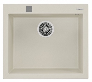 Кухонная раковина Teka Forsquare 50.40 TG Cream, камень, 500 мм x 570 мм x 200 мм
