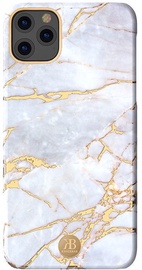 Kingxbar Marble Series Back Case For Apple iPhone 11 Pro White