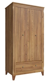 Black Red White Bergen Wardrobe 102x202cm Sibiu Larch
