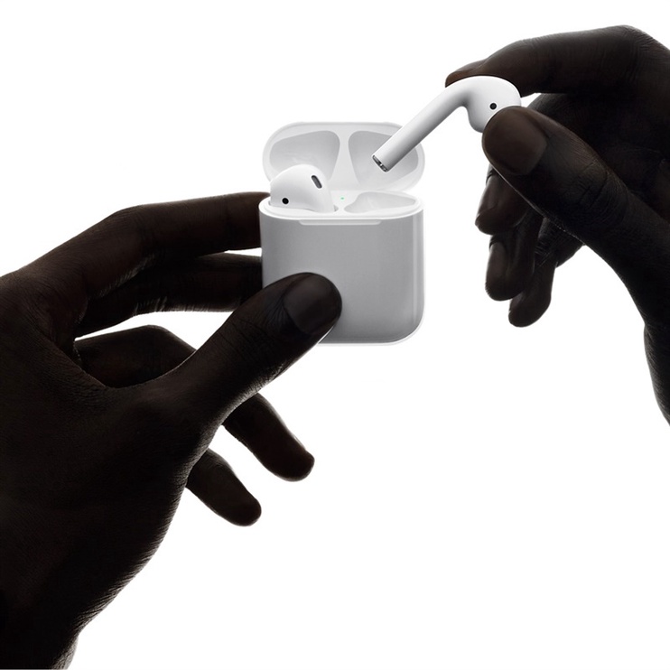 Juhtmega kõrvaklapid Apple AirPods Gen 1, valge
