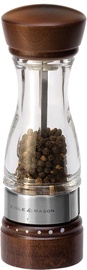 Cole and Mason Keswick Dark Wood and Acrylic Pepper Mill 180mm