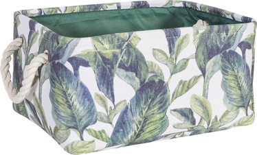 Home4you Tropic 5 Basket 31x22xH14cm Tropic Leaves 83595