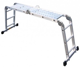 Besk Multifunctional Aluminium Ladder 3.7m 3x4