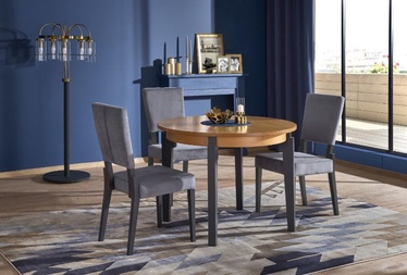 Halmar Extension Table Sorbus Golden Oak/Graphite