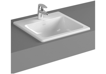 Раковина для ванной Vitra S20K, керамика, 450 мм x 450 мм x 170 мм
