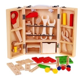 Rotaļu meistara instrumenta komplekts Carpenter Tool Box Set RA6154