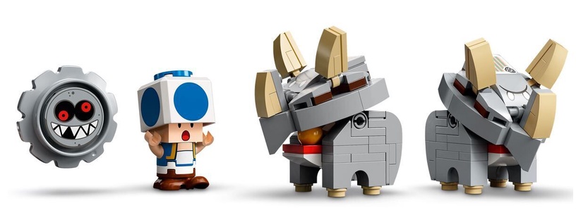 Konstruktor LEGO Super Mario Reznori kokkukukutamise laienduskomplekt 71390, 862 tk