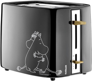Тостер Moomin 11120B, черный