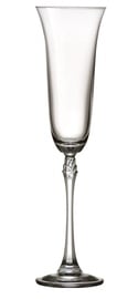 Šampanja klaas Bohemia Royal Crystal Fuchsia, 0.2 l, 6 tk