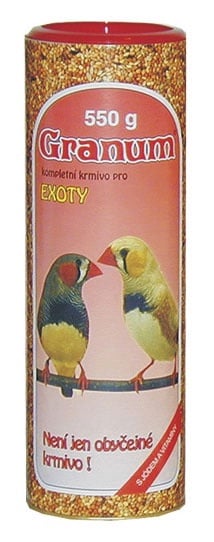 Putnu barība Granum Compound Feed For Exotic Birds, 0.55 kg