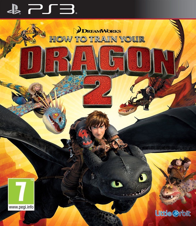 PlayStation 3 (PS3) žaidimas Namco Bandai Games DreamWorks How To Train Your Dragon 2
