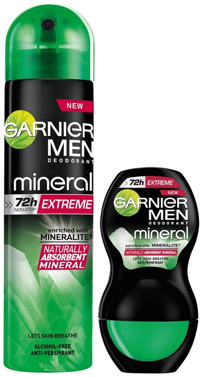 Vyriškas dezodorantas Garnier Men Mineral Extreme, 150 ml