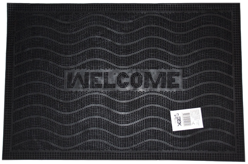 Придверный коврик Besk, черный, 40 см x 60 см