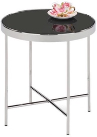Kohvilauad Loft Gina C, must/kroom, 43 cm x 43 cm x 45 cm