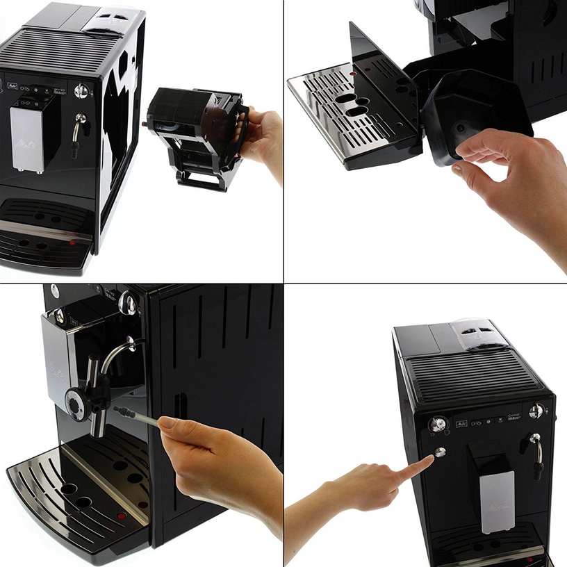 Automātiskais kafijas automāts Melitta Caffeo Solo & Perfect Milk E957-101