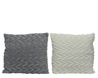 Dekoratiivne padi Decoris, hall, 430 mm x 430 mm
