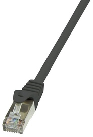 LogiLink CAT 5e F/UTP Cable Black 1m
