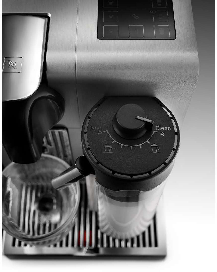 Kapsulinis kavos aparatas De'Longhi Nespresso Lattissima Pro EN 750.MB,  sidabro - Senukai.lt