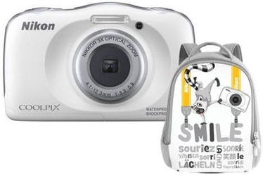 Экшн камера Nikon Coolpix W150 White Plus Backpack