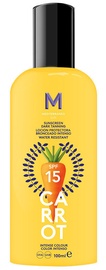 Päikesekaitselosjoon Mediterraneo Sun Carrot Sunscreen Dark Tanning SPF15, 100 ml