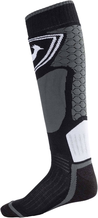 Носки Rossignol Ski L3 Wool & Silk, черный/серый, XL