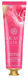 Grace Cole Hand & Nail Cream 30ml White Rose & Lotus Flower