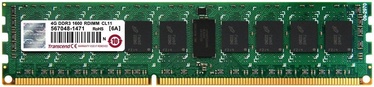 Transcend 4GB 1600MHz CL11 DDR3 DIMM ECC TS512MKR72V6N