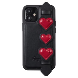Чехол для телефона Kingxbar Sweet, Apple iPhone 12 mini, черный/красный