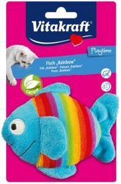 Mīksta rotaļlieta Vitakraft Cat Toy Rainbow Fish