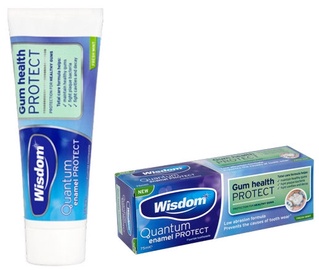 Dantų pasta Wisdom Quantum Enamel Protect Gum Health Protect 75ml