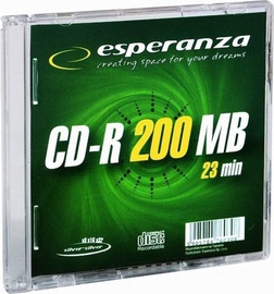 Esperanza 2081 CD-R 32x 200MB Slim Jewel Case