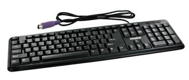 4World Computer Keyboard PS/2 Black