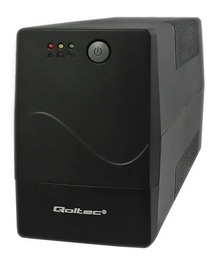 UPS sprieguma stabilizators Qoltec UPS Monolith / 650VA / 360W