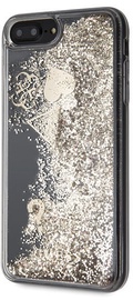 Guess Glitter Hearts Back Case For Apple iPhone 7 Plus/8 Plus Gold