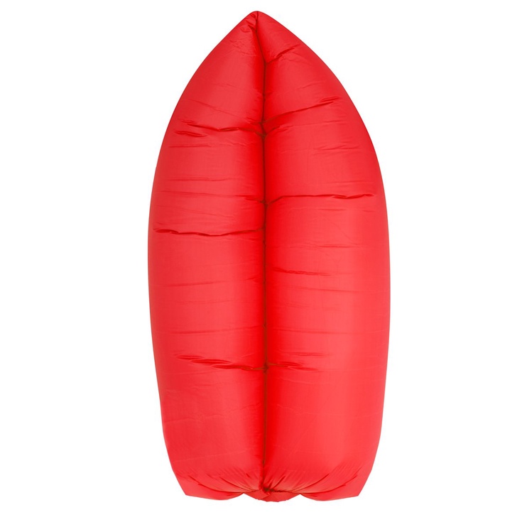 Täispuhutav madrats RoGer Air-Filled Pouf, punane, 2300x700 mm