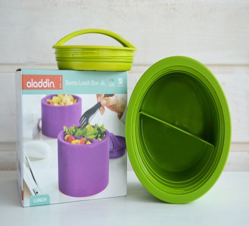 Aladdin Bento Food Thermos 0.6l Green Senukai.lt