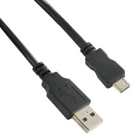 4World Cable USB / Micro USB Black 1.8m