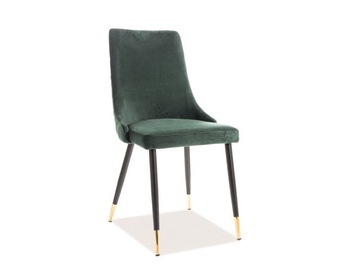 Стул для столовой Signal Meble Piano Velvet Green