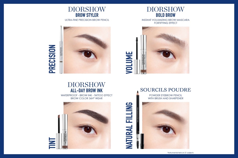 Kulmupliiats Christian Dior Diorshow 01 Brown