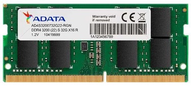 ADATA Premier 8GB 3200MHz CL22 DDR4 SODIMM AD4S320038G22-SGN