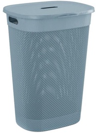 KIS Filo Laundry Hamper With Lid 55l Grey
